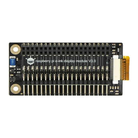 Електронний папір E-Ink V3.0 2.13'' 250x122px - оверлей для Raspberry Pi - SPI - DFRobot DFR0591