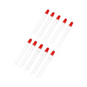 Dioda LED 3mm czerwona - 10szt. - justPi