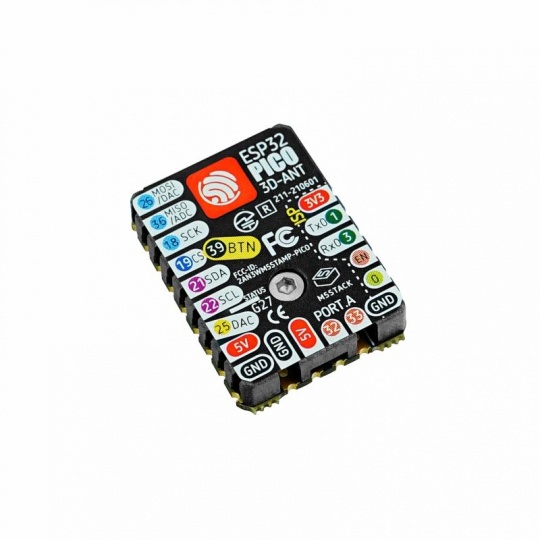 M5Stamp Pico Mate — модуль разработки с ESP32-PICO-D4 — M5Stack