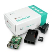 Zestaw z Raspberry Pi 4B WiFi 8GB RAM + 32GB microSD + akcesoria