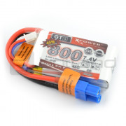 Pakiet LiPol Dualsky 800mAh 45C 2S 7.4V