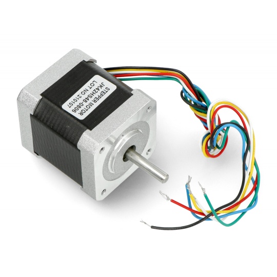 Кроковий двигун JK42HS48-0806 200 кроків/об 6.0V/0.8A/0.31Nm
