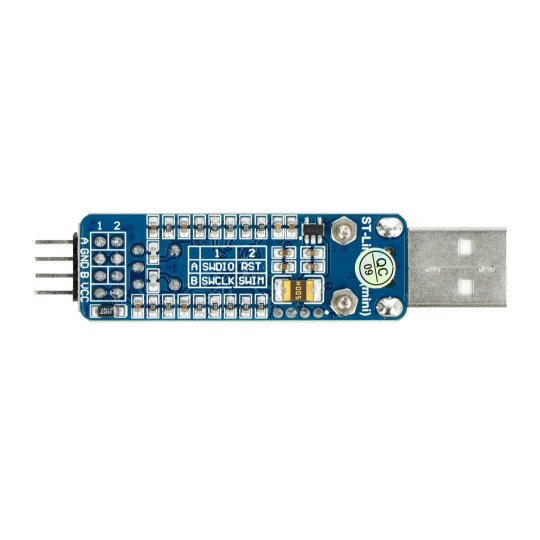 Програматор/відладчик ST-LINK/V2 mini, сумісний з STM8/STM32 - Waveshare 10053