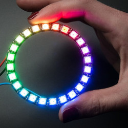 Adafruit NeoPixel Ring - pierścień LED RGB 24 x WS2812 5050