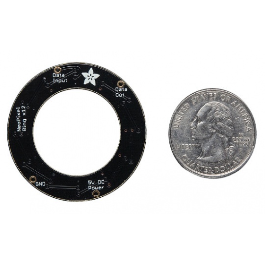 NeoPixel Ring - RGB світлодіодне кільце 12xWS2812 - Adafruit 1643