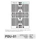 Płytka uniwersalna PDU01 Płytka uniwersalna PDU01