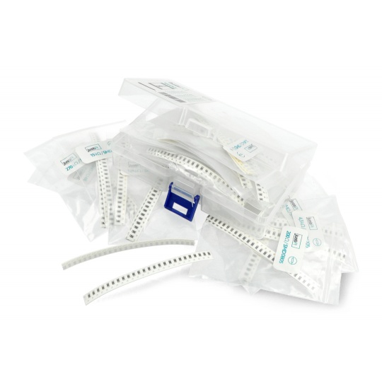 Набір резисторів 0,25 Вт SMD0805 - justPi - 1500 шт.