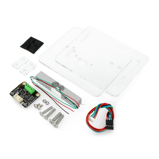 Gravity - цифровий датчик тиску 1 кг (10 Н) - HX711 - набір для виготовлення ваг - DFRobot KIT0176
