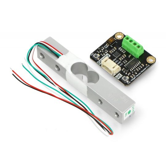 Gravity - цифровий датчик тиску 1 кг (10 Н) - HX711 - набір для виготовлення ваг - DFRobot KIT0176