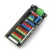 Gravity - IO Shield - rozszerzenie do FireBeetle M0 i ESP32-E - DFRobot DFR0762