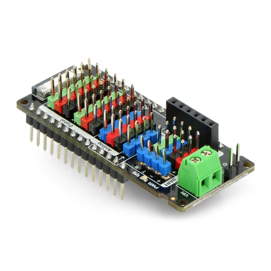 Gravity - IO Shield - Розширення для FireBeetle M0 та ESP32-E - DFRobot DFR0762