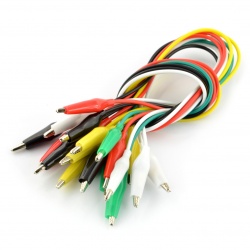 Przewody krokodylkowe -...