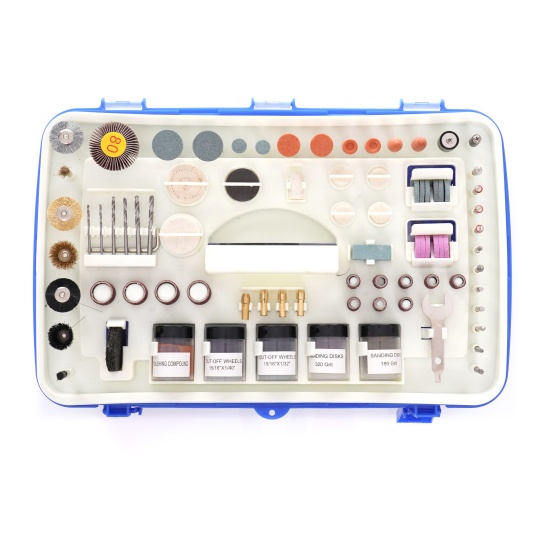 Міні-болгарка - дриль 270 Вт + аксесуари - 218 елементів - KD10751