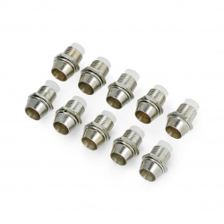 Oprawka LED 3mm - metalowa...