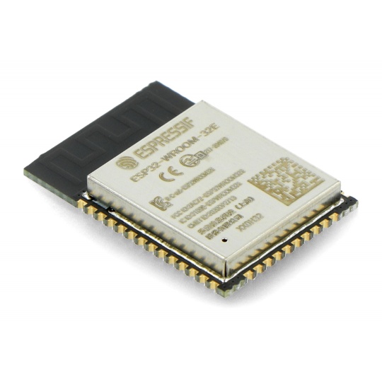 WiFi + Bluetooth BLE Espressif ESP32-WROOM-32E - SMD - 32 Мбіт/с - 4 МБ флеш-пам'яті