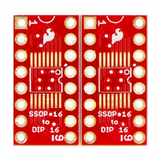 Перехідник SSOP на DIP 16-контактний - 2 шт. - SparkFun BOB-13994