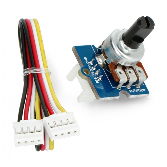 Grove - лінійний поворотний потенціометр 10 кОм, нижній роз'єм