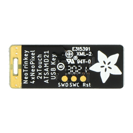 Adafruit Neo Trinkey - модуль USB SAMD21, 4 діоди RGB NeoPixel - Adafruit 4870