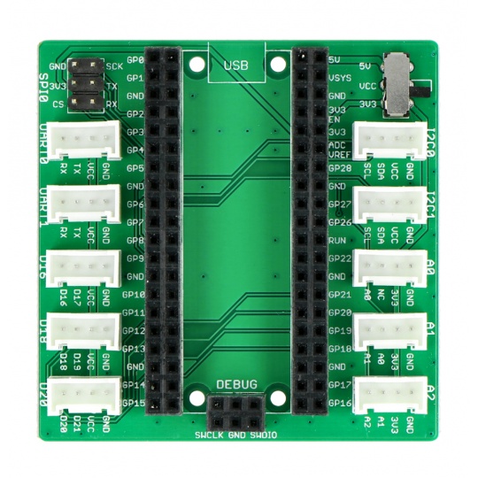 Захист Grove для Raspberry Pi Pico - Seeedstudio 103100142