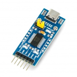 Konwerter USB-UART TTL FT232 - gniazdo USB typu C
