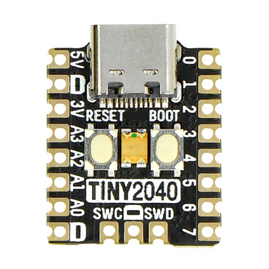 Pimoroni Tiny 2040 2 МБ - Материнська плата - PiMoroni PIM593