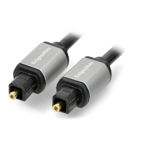 Оптичний кабель Kruger&Matz Basic KM1221 - Toslink 1,5 м