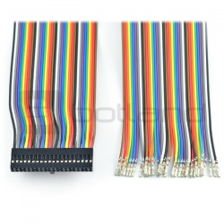 Przewód PiTail 40 pin ze złączami 35 cm do Raspberry Pi B+