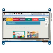 Ekran dotykowy B - pojemnościowy LCD TFT 7'' 800x480px HDMI + USB Rev 4.1 dla Raspberry Pi -