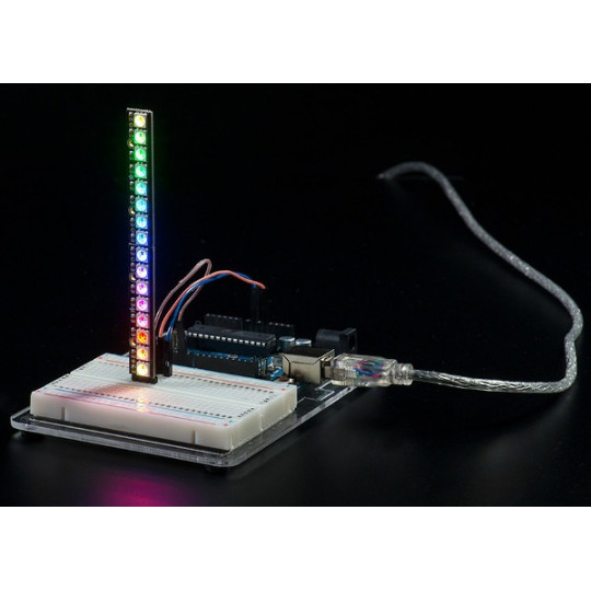 Світлодіодна стрічка NeoPixel Stick - RGB 8 x WS2812 5050 - Adafruit 1426