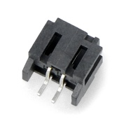 Złącze kątowe JST - 2-pinowe SMD - czarne - 1 sztuka - SparkFun PRT-11641