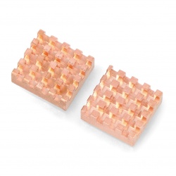 Zestaw radiatorów z miedzi...