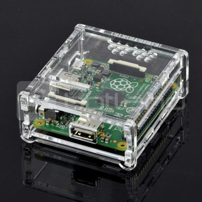 Obudowa Raspberry Pi Model A+ przezroczysta