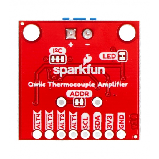 Термопарний підсилювач SparkFun Qwiic - термопарний підсилювач - MCP9600 - з гвинтовим роз'ємом - SparkFun SEN-16295