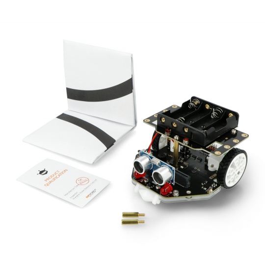 DFRobot micro: Maqueen Plus V2 с HuskyLens — передовая платформа для образовательных роботов — DFRobot MBT0021-RU-1