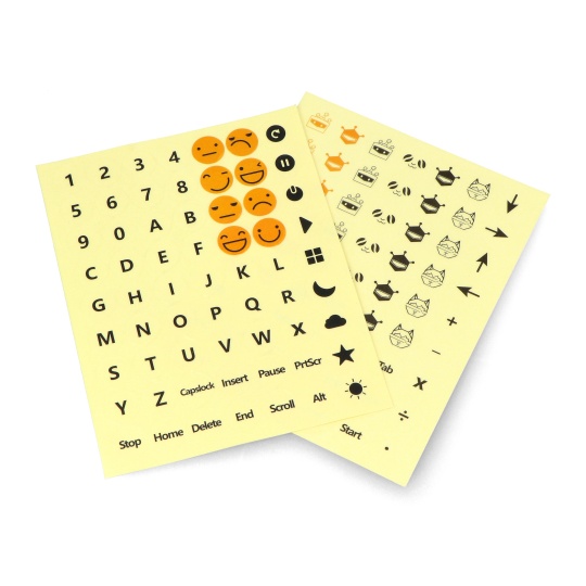 Gravity - LED Switch 5x - набор из 5 кнопок со светодиодной подсветкой - разные цвета - DFRobot DFR0789