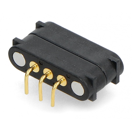 Магнітний роз'єм своїми руками - 3-контактні магнітні роз'єми з прямим кутом - Adafruit 5360