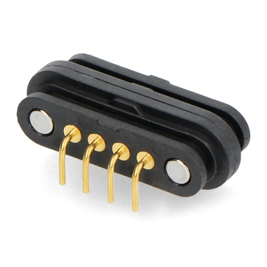 Магнітний роз'єм своїми руками - 4-контактні магнітні роз'єми під прямим кутом - Adafruit 5358