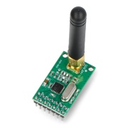 Moduł radiowy nRF905 433 MHz - transceiver THT z