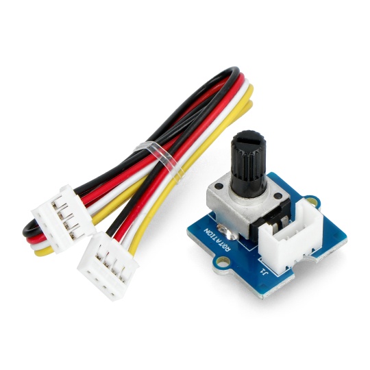 Grove - лінійний поворотний потенціометр 10 кОм - верхній роз'єм