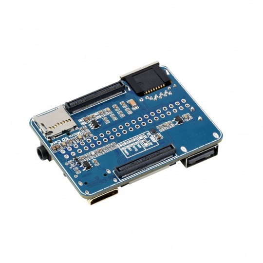Плата Nano Base Board (B) — расширитель контактов для Raspberry Pi Compute Module 4 Lite / eMMC — Waveshare 21726