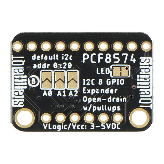 PCF8574 — расширитель выводов GPIO — I2C — STEMMA QT / Qwiic — Adafruit 5545