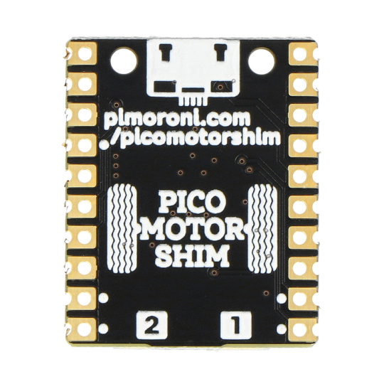 Контролер двигуна SHIM для Raspberry Pi Pico - PiMoroni PIM617