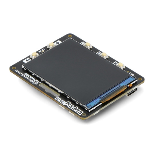 Tufty 2040 - плата з RP2040 та 2.4'' TFT LCD дисплеєм - PiMoroni PIM624