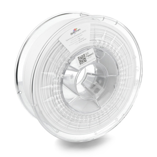 Філамент Spectrum PETG 2.85 мм 1 кг - Арктично-білий