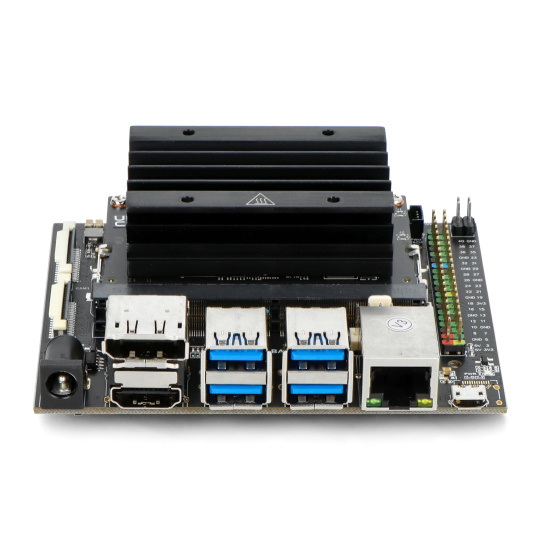 Комплект розробки Nvidia Jetson Nano - ARM Cortex A57 4x 1.43GHz, Nvidia Maxwell + 4GB RAM + 16GB eMMC - Waveshare 21802
