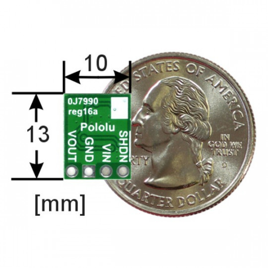 D24V5F2 - понижувальний перетворювач - 2.5V 0.5A - Pololu 2841
