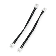 Motor Connector SHIM Cable - przewód połączeniowy JST-ZH 2-pin - żeńsko-żeński - 50mm - 2 sztuki - PiMoroni CAB1012