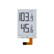 Wyświetlacz E-paper 91-segmentowy 1,9'' - I2C - czarno-biały - bez płytki PCB - Waveshare 22688
