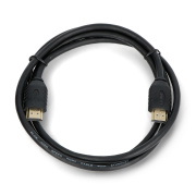Przewód HDMI 2.0 4K - 1,5m - czarny