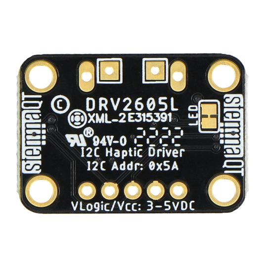 DRV2605L — Контроллер тактильного управления — Adafruit 2305